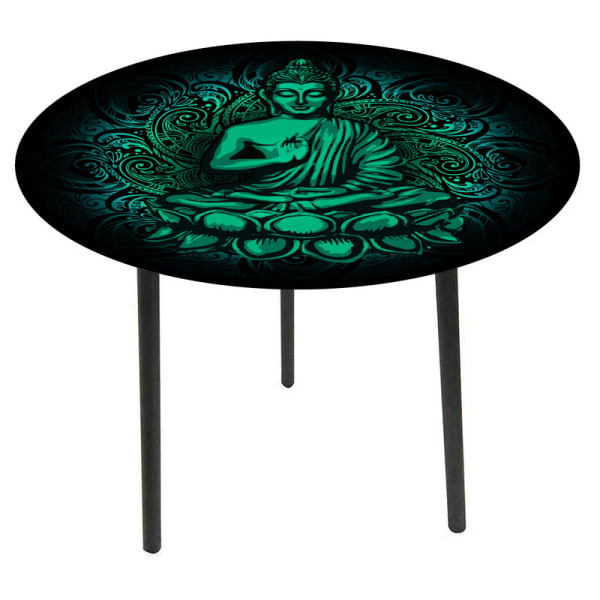 BUDDHA GLASS TABLE